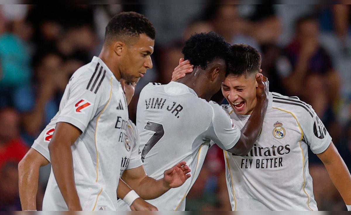 Real Madrid sigue imparable e imbatible: goleó 4-1 al Levante y es el único líder de LaLiga 2025-2026