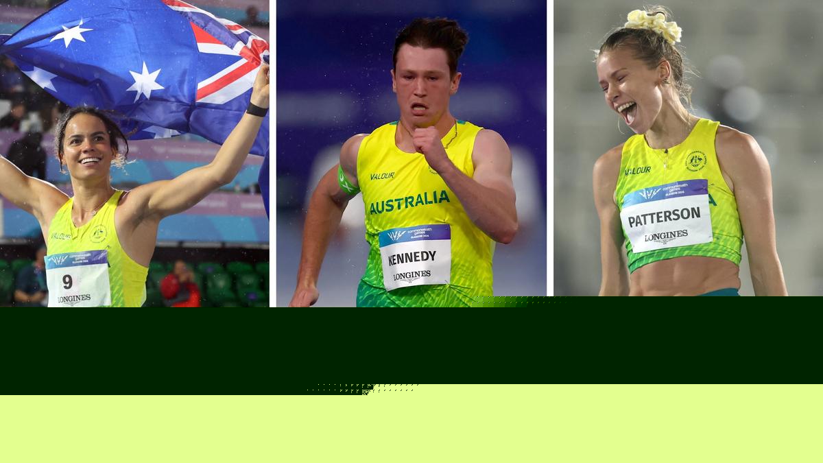 Commonwealth Games: Lachie Kennedy and Torrie Lewis set national 100m records but pipped to gold medals