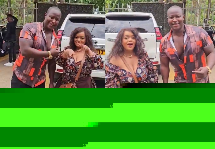 Club influencer CIGGIE JOHNSON sparks a buzz after sharing a video goofing around with singer AVRIL- Age seems to have taken a toll on her (VIDEO)