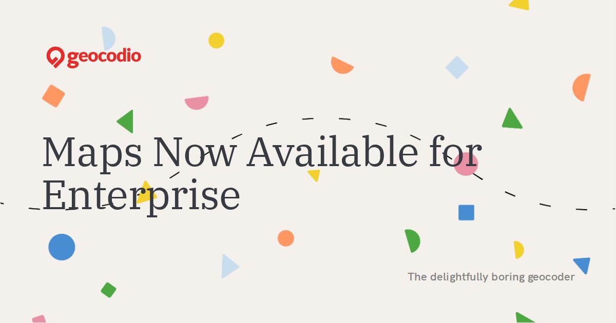 Maps Now Available for Enterprise