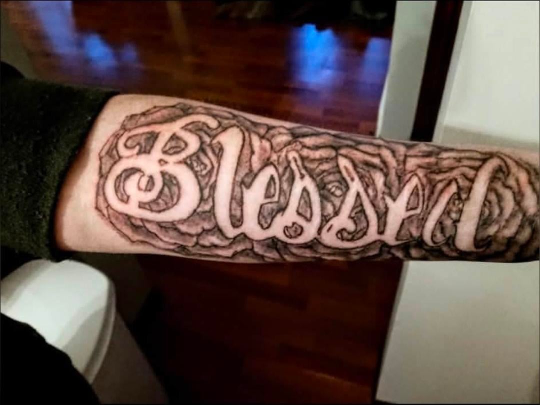 Tattoo Fails - Blessed