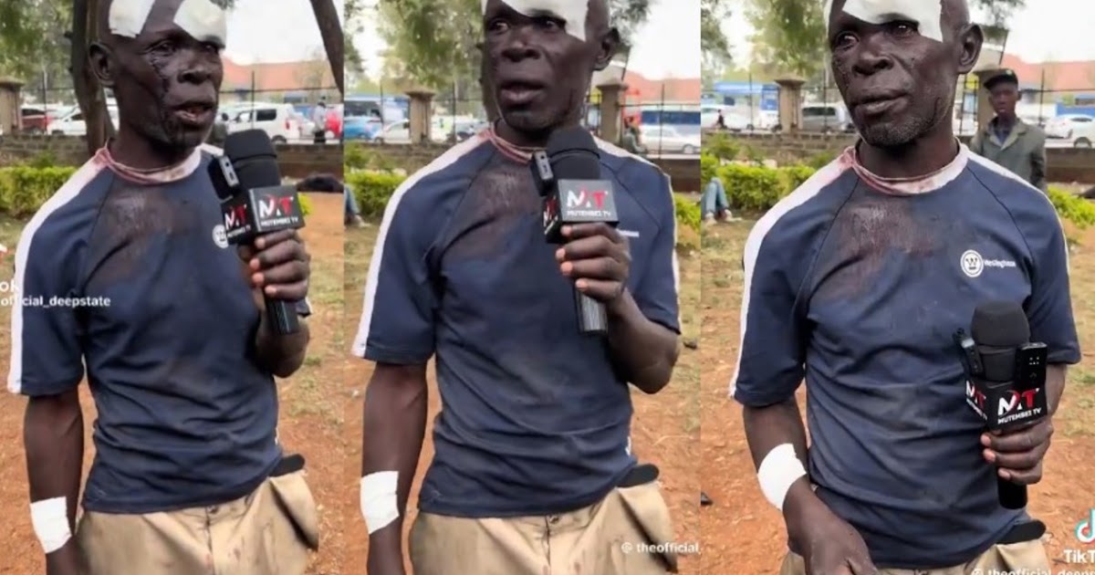 RUTO’s ardent supporter beaten up and his face disfigured - Politics is getting messy! Hii NI Kichapo Cha Mbwa (VIDEO)