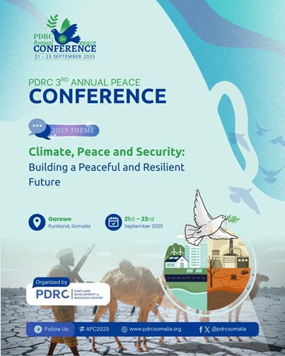 PDRC Annual Peace Conference: Reflections on Climate Change, Peace, and Security in Somalia