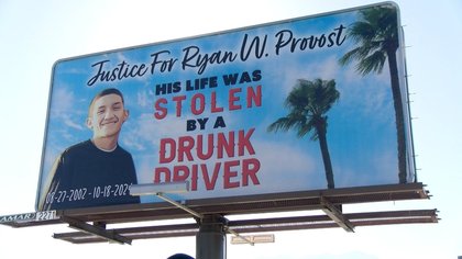 Mother’s fight for justice continues nearly a year after son’s DUI crash, billboard calls for action