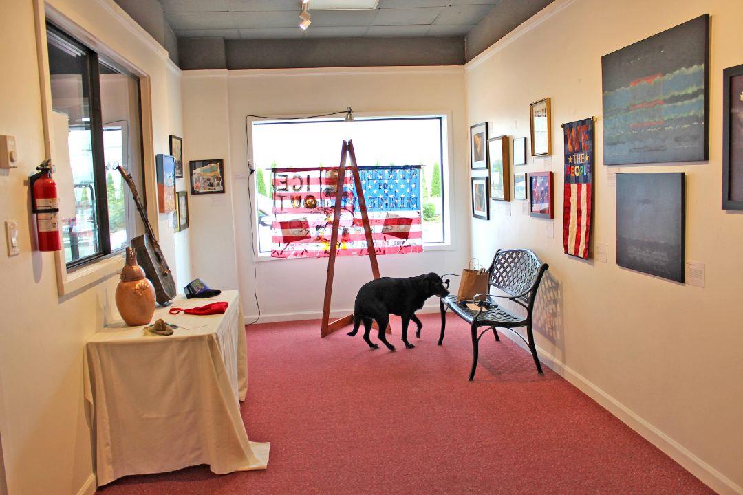 Washington coast’s resilient artists offer antidote to ugliness: ‘The Art of Resistance’ has rage and ridicule