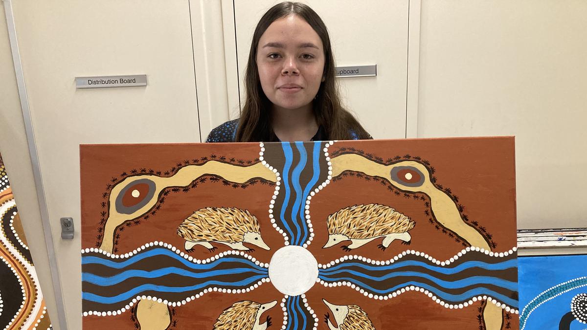 Fitzroy Crossing High School students showcased in Statewide Young Originals exhibition