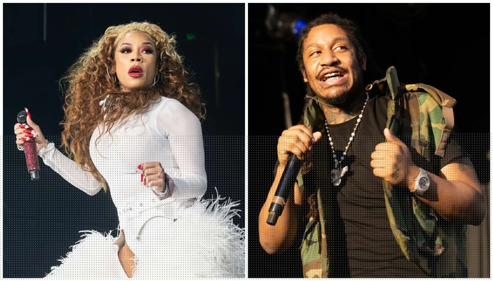 Keyshia Cole Hard Launches Relationship with Philly Rapper Skrilla