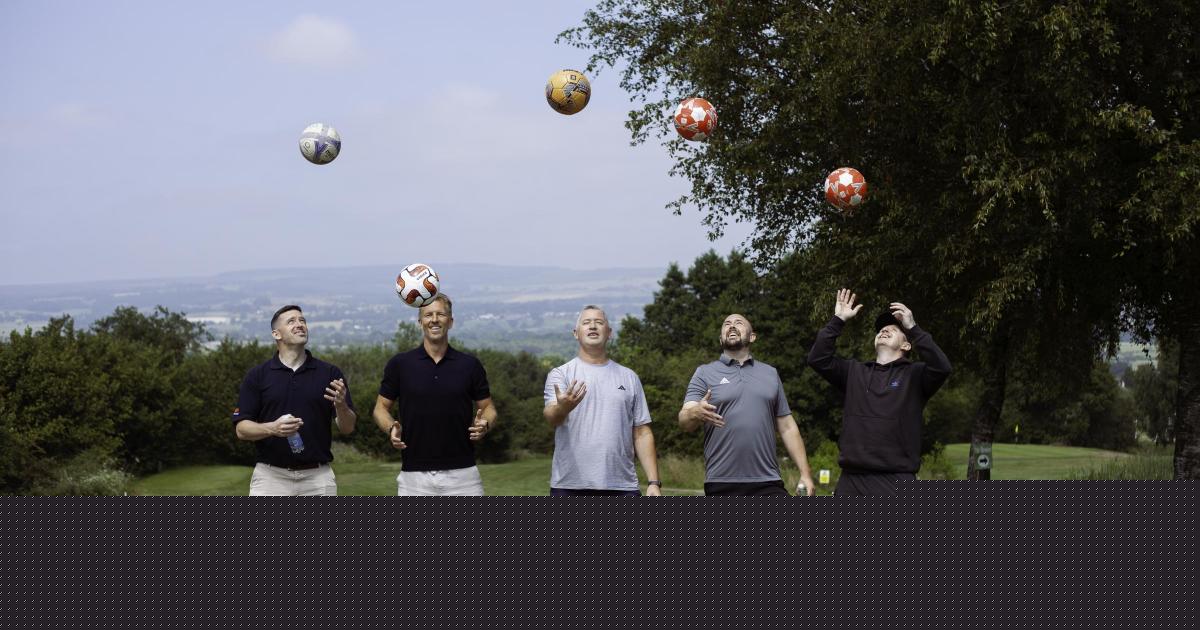 Premier League legends raise thousands for charity at footgolf tournament