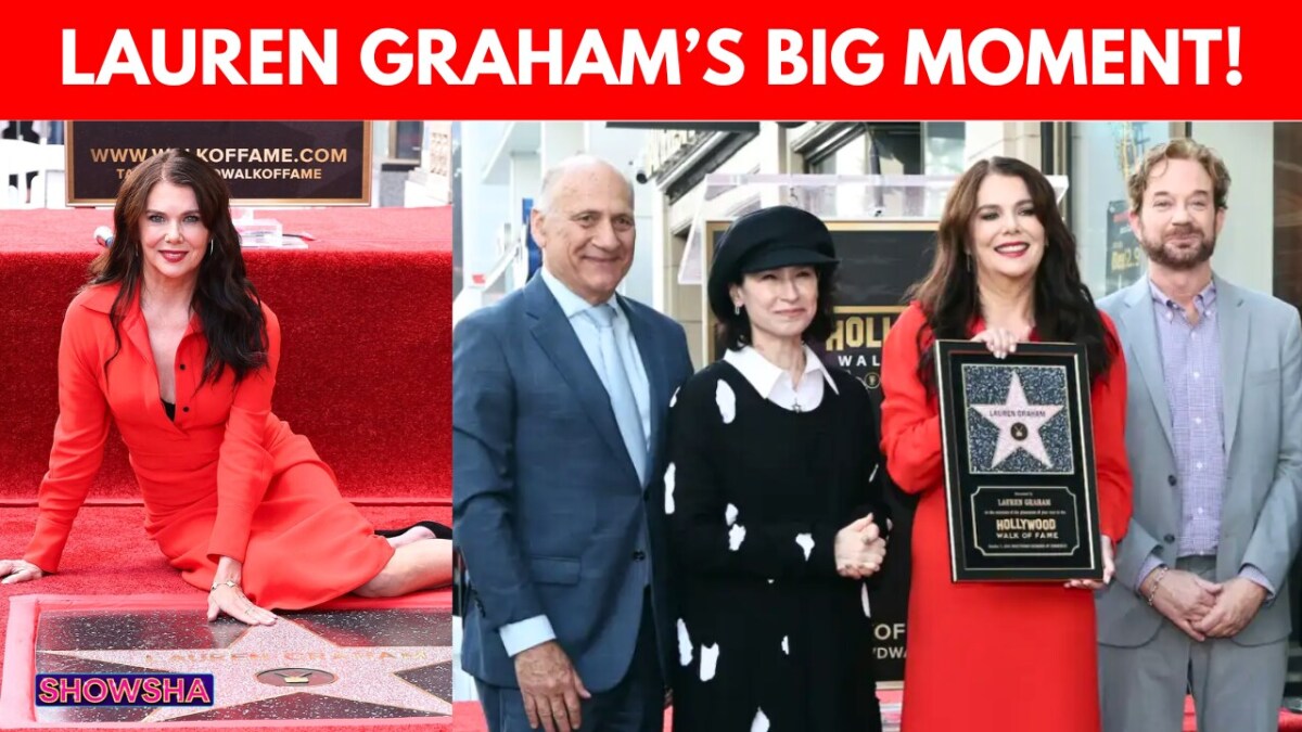 Gilmore Girls Star Lauren Graham Receives Hollywood Walk of Fame, Delivers Heartfelt Speech I N18G