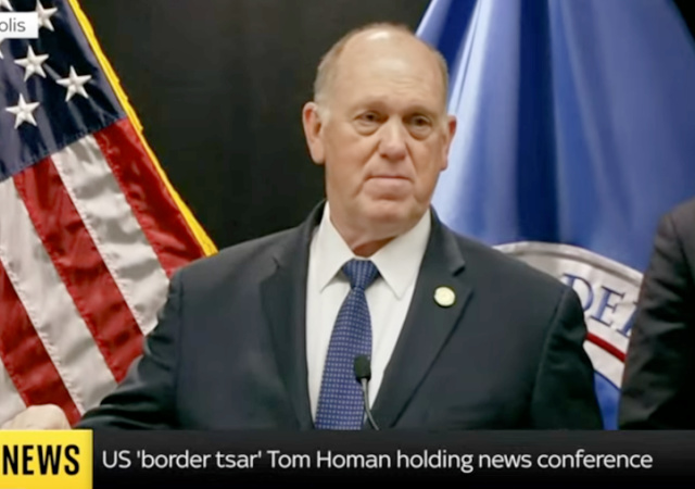 Homan in Minnesota: ‘We are Not Surrendering Our Mission at All’