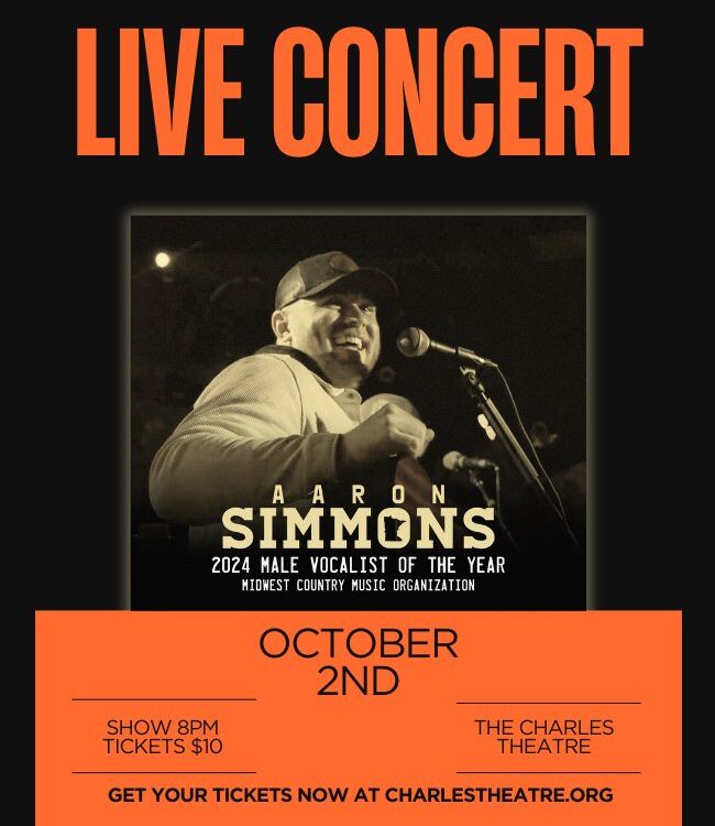 Award-Winning Country Singer to Perform Thursday (10.02) Night in Charles City
