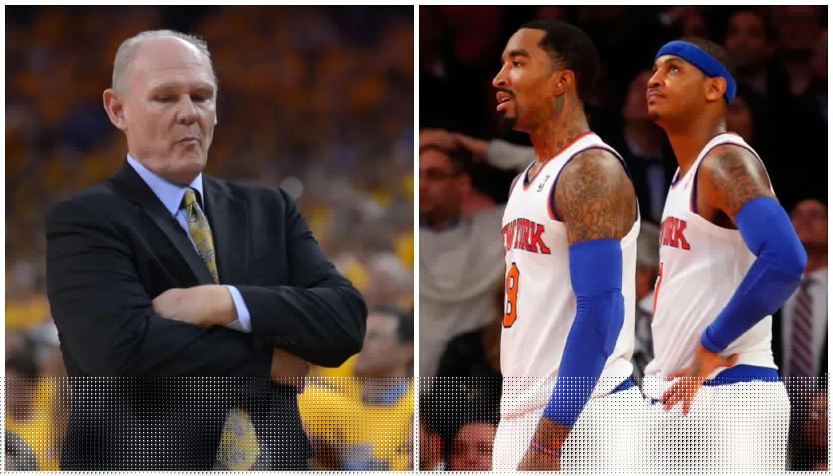 George Karl Defends Displaying ‘N-gger’ Book In His Office After Carmelo Anthony & J.R. Smith Critique