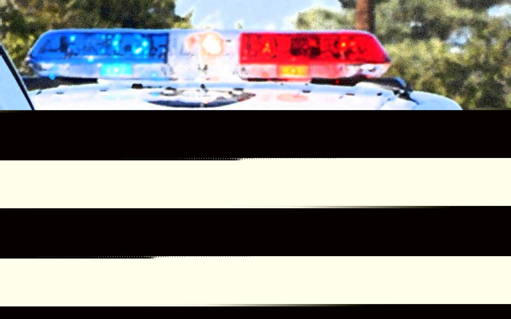 Police Blotter - July 30