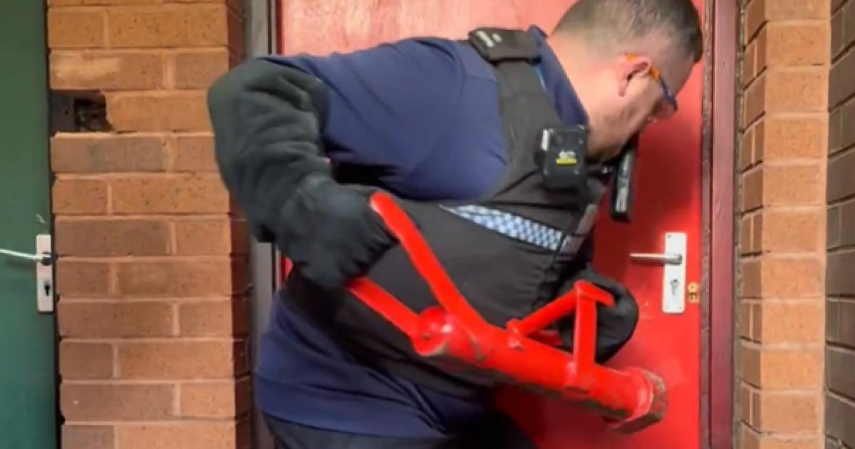 Police burst down doors in dawn raids after chaos at Celtic 'title party'