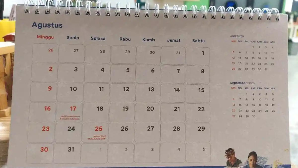 Kalender Jawa 13 Agustus 2026, Keagungan Weton Kamis Pahing dan Energi Wuku Tambir