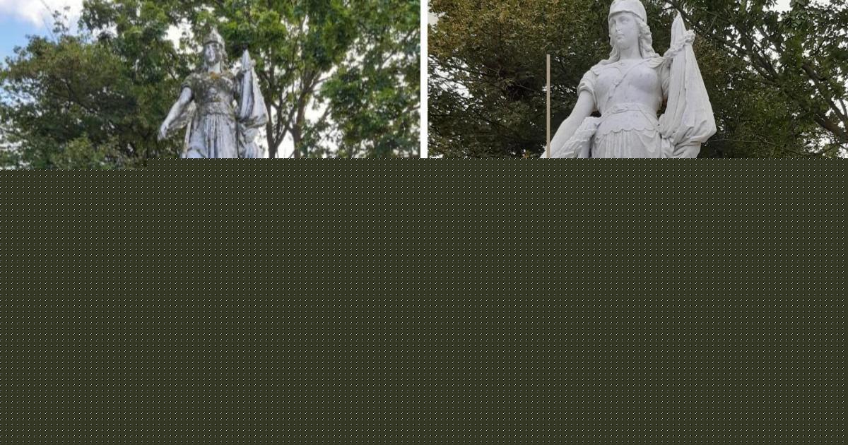 Wirral war memorial back 'to former glory' after clean up