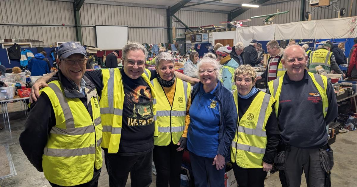 Annual charity sale raises thousands for good causes after airport move