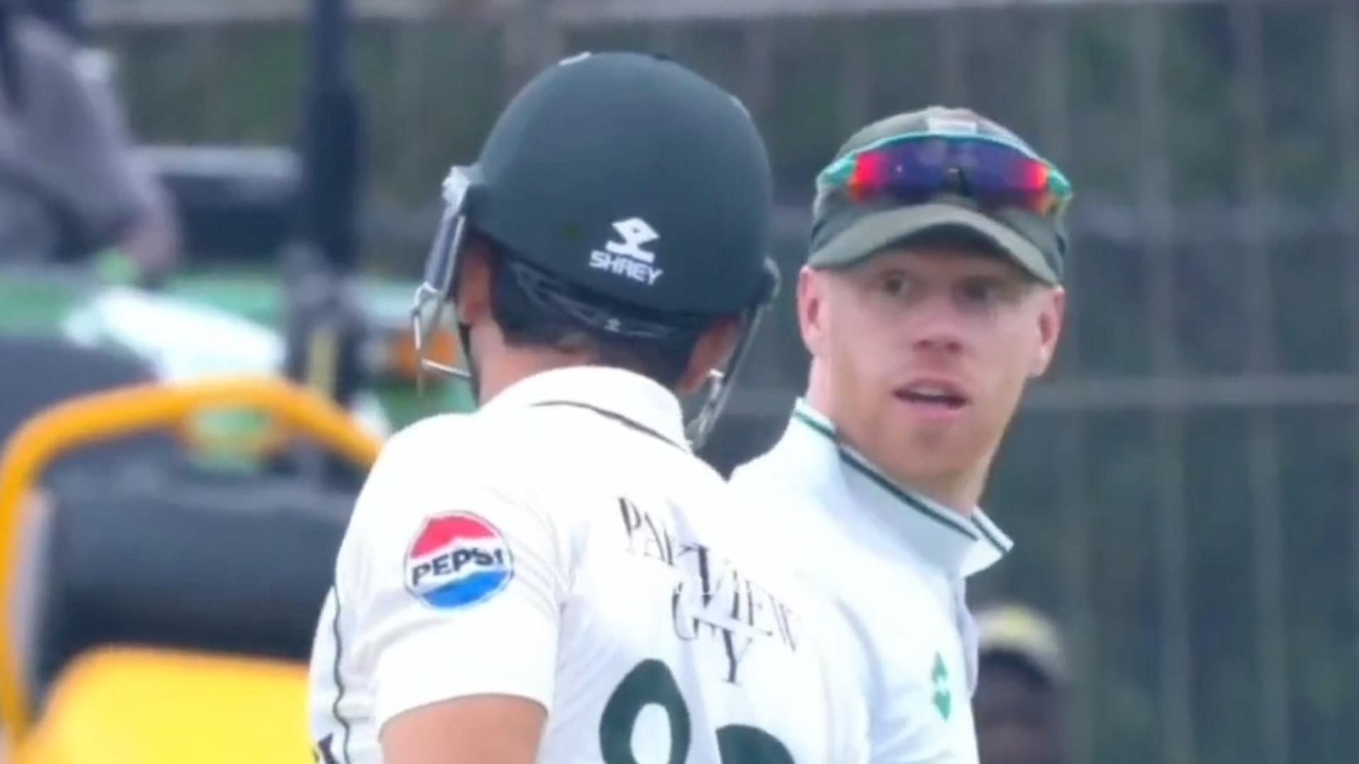 Pakistan and South Africa players clash in foul-mouthed verbal altercation