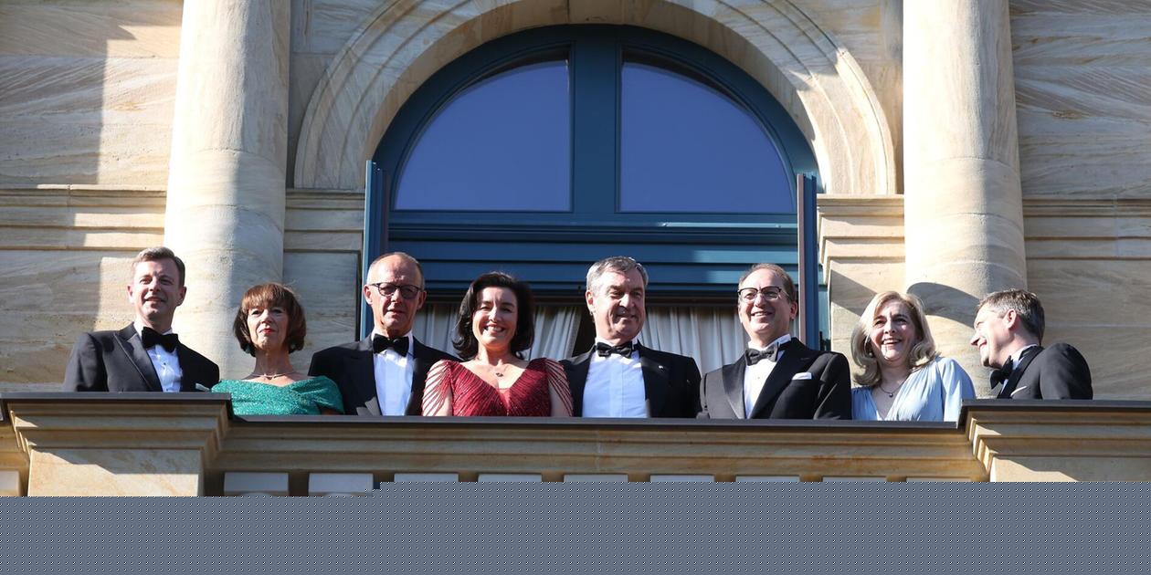 Merkel, Merz und Söder: Politprominenz bei Richard-Wagner-Festspielen in Bayreuth