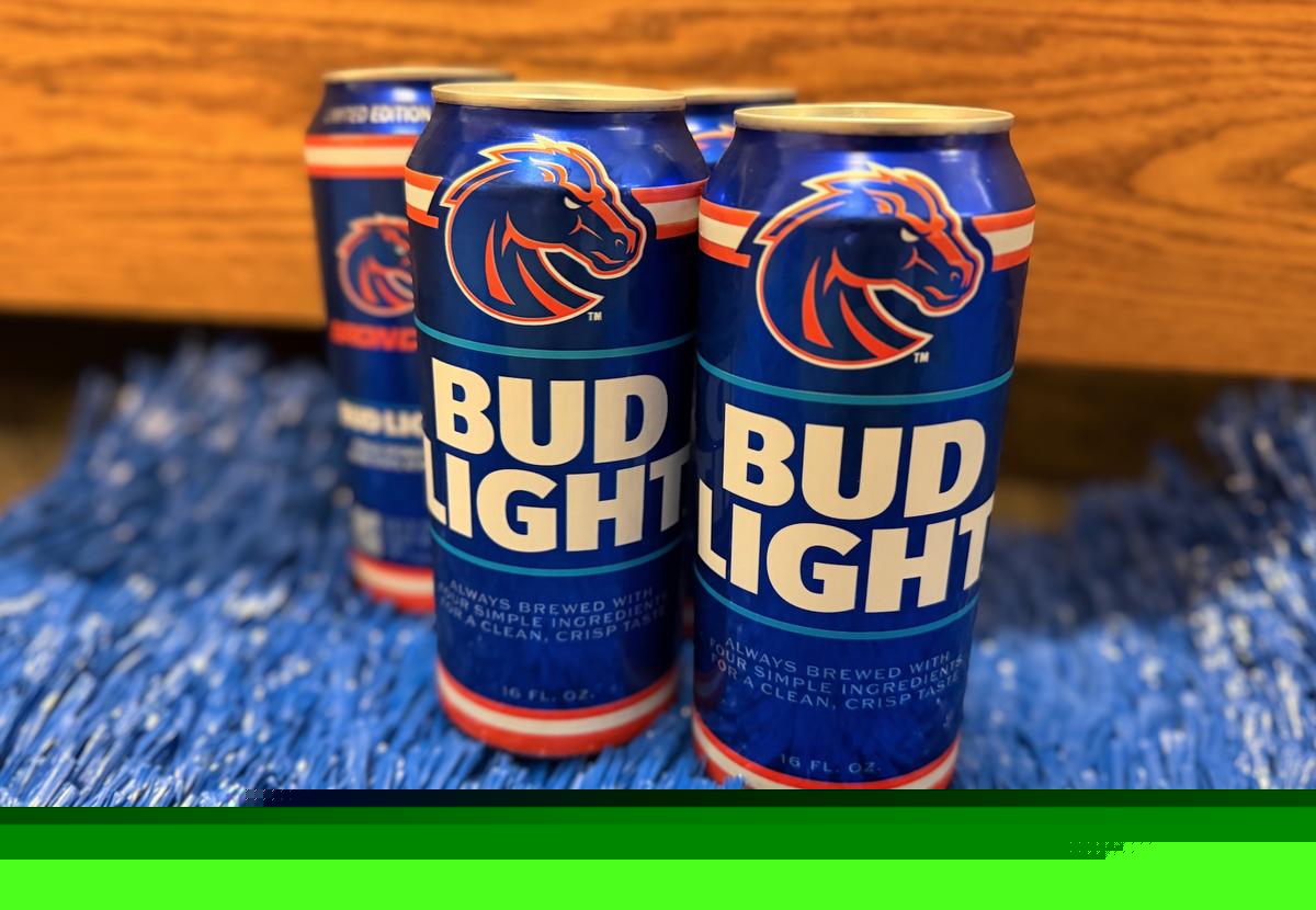 Bud Light Rolls Out Limited Edition Boise State Beer Cans