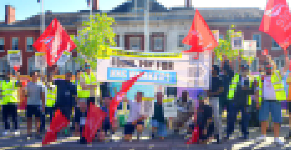 Cancer research strikers join Maudsley picket