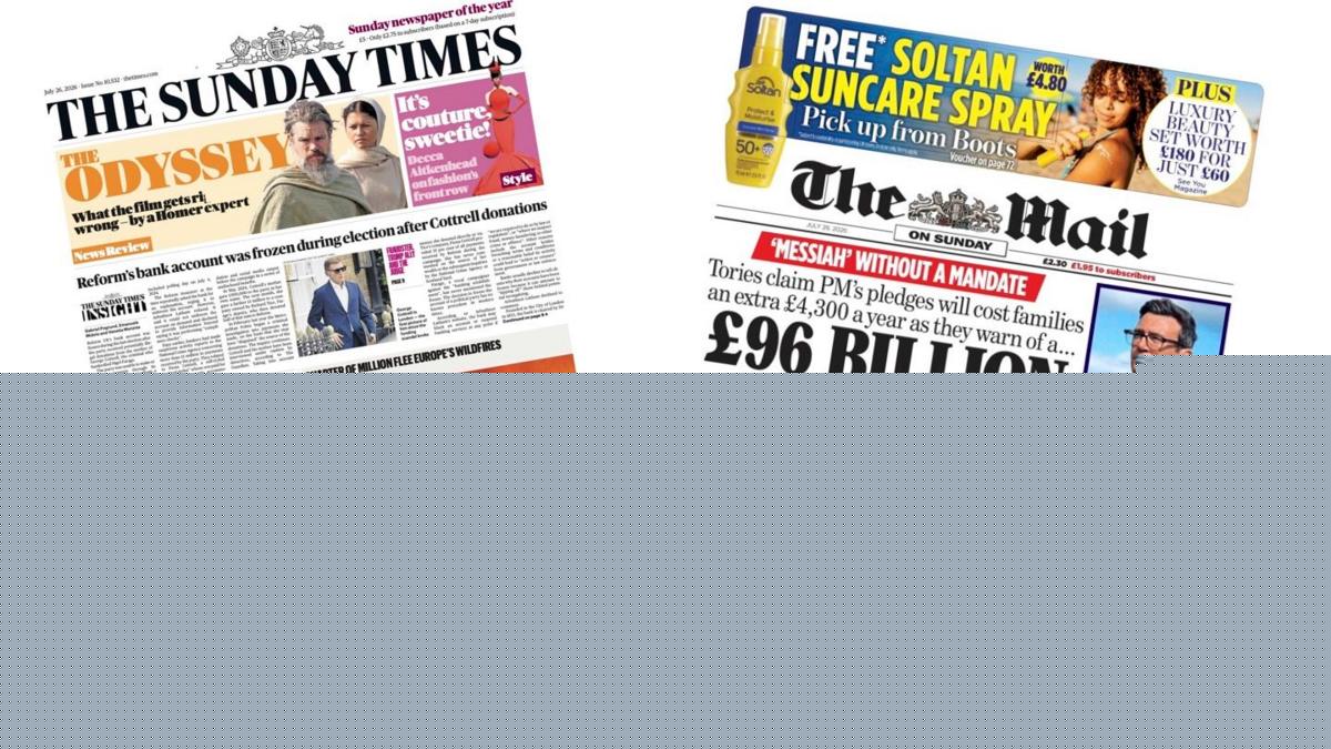 UK papers: Mayors to get tax cash and Streeting 'bid to win back Trump'