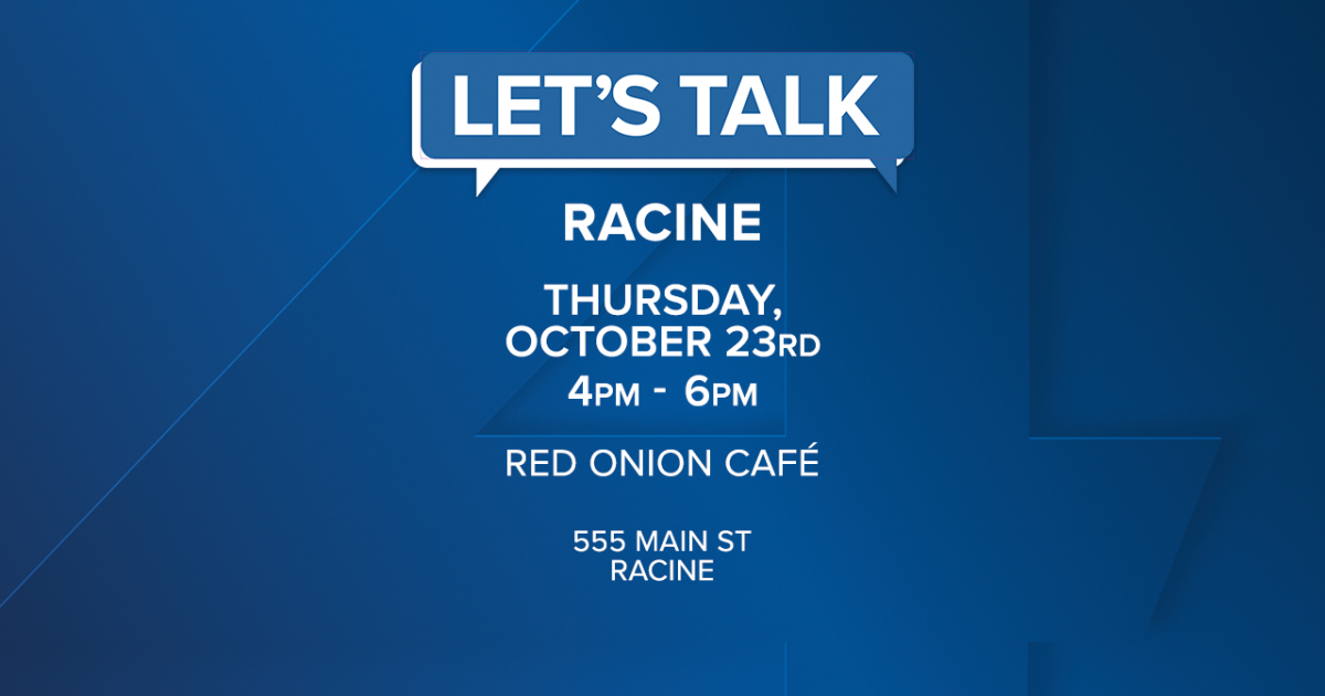 Let's Talk, Racine! Your chance to tell TMJ4 what's going on in your community
