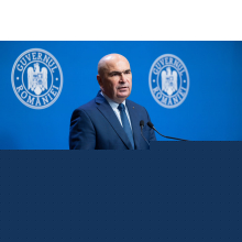 Declarații de presă susținute de premierul Ilie Bolojan, la finalul ședinței de guvern