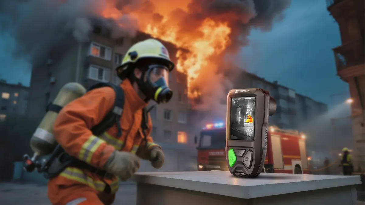 New HIKMICRO thermal cameras enhance visibility in smoke, heat and darkness