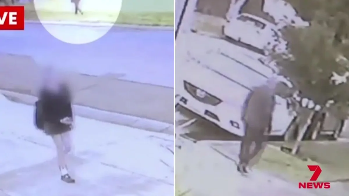 Harrowing moment Adelaide girl, 12, escapes man who allegedly tried to lure her to his car in Taperoo
