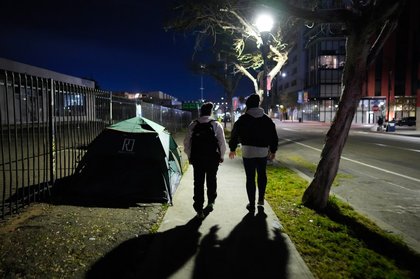 San Diego County checks in with widespread homeless community