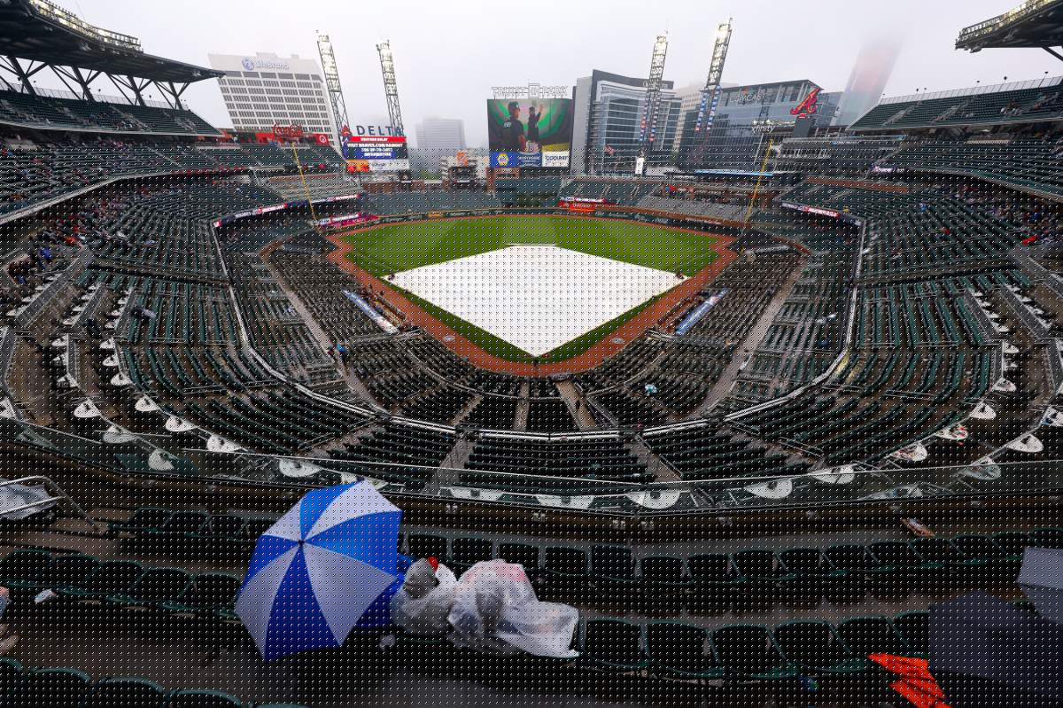 Why is the Braves-Marlins Game Delayed Today? When Will it Resume?