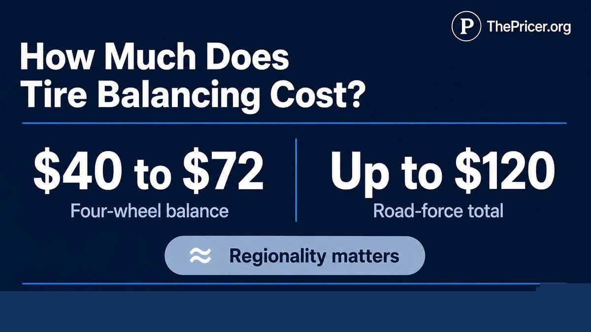 How Much Does Wheel Balancing Cost?
