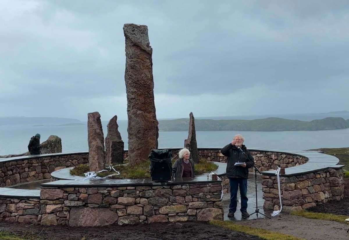 New landmark at Coigach pays tribute to Highland Clearances rebels