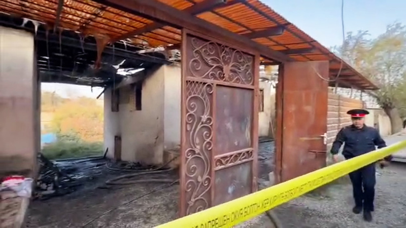 Fire in Osh kills mother and her five children