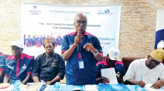 Dangote Cement Ibese boosts community leadership capacity with sustainable development training