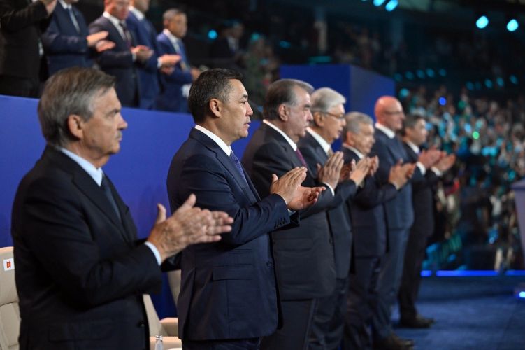 Sadyr Japarov attends opening of Games of the Future 2026 in Astana