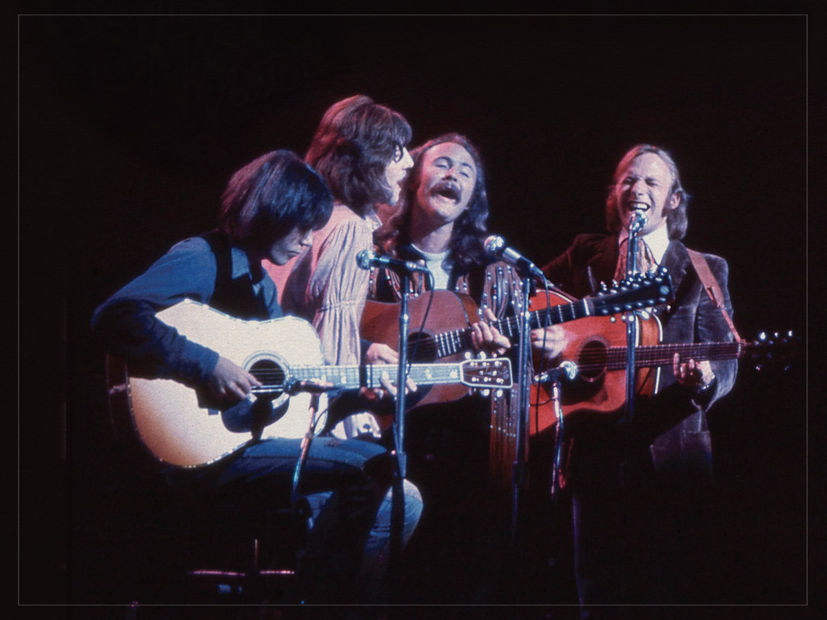 The musician Neil Young said was the soul of CSNY: “Stood for what we believed in”