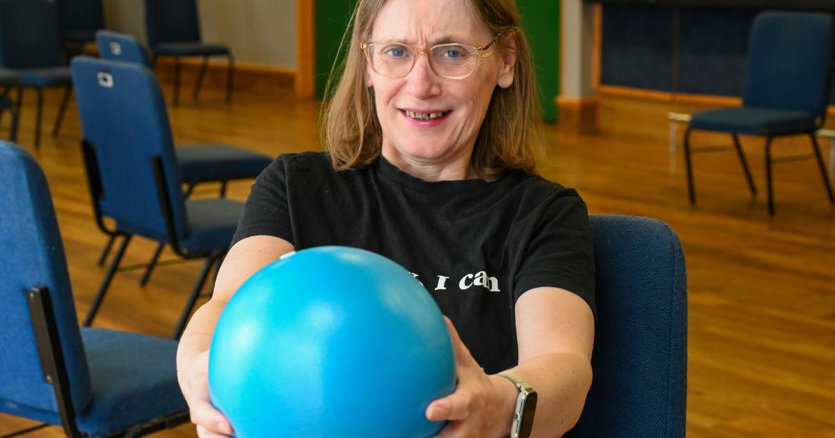Woman with MS shares inspiring story to encourage others to stay active
