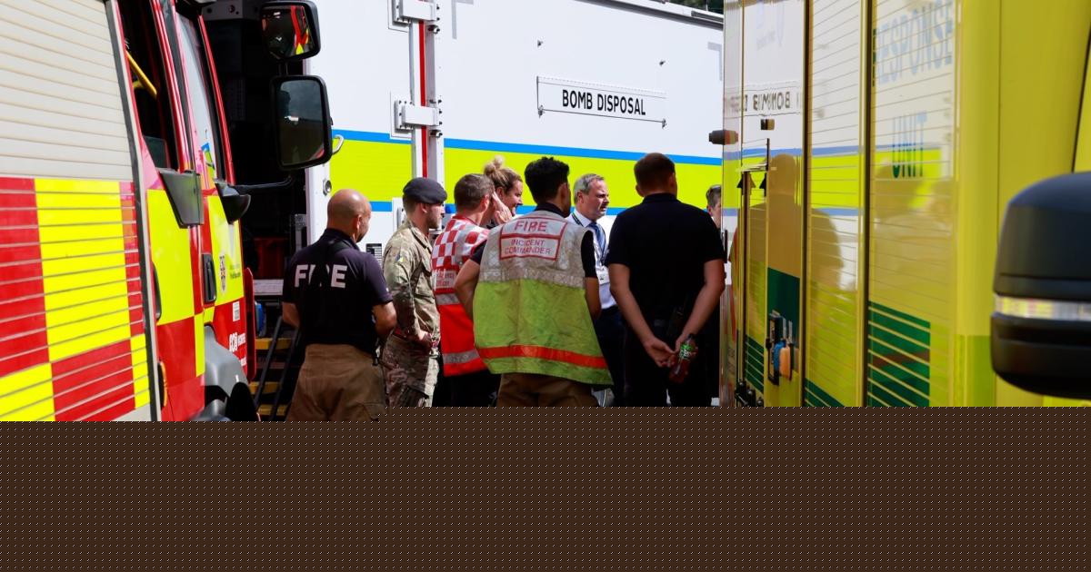 Two arrested after bomb squad deal with 'explosives used to make homemade fireworks'