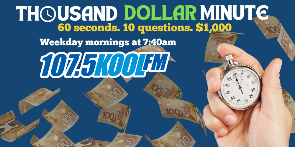 $1000 Minute: Thursday, January 29th