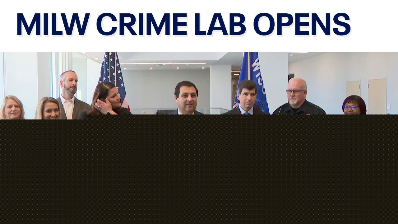 New Milwaukee Crime Lab opens, processing evidence