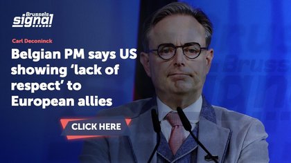 Belgian PM says US showing ‘lack of respect’ to European allies