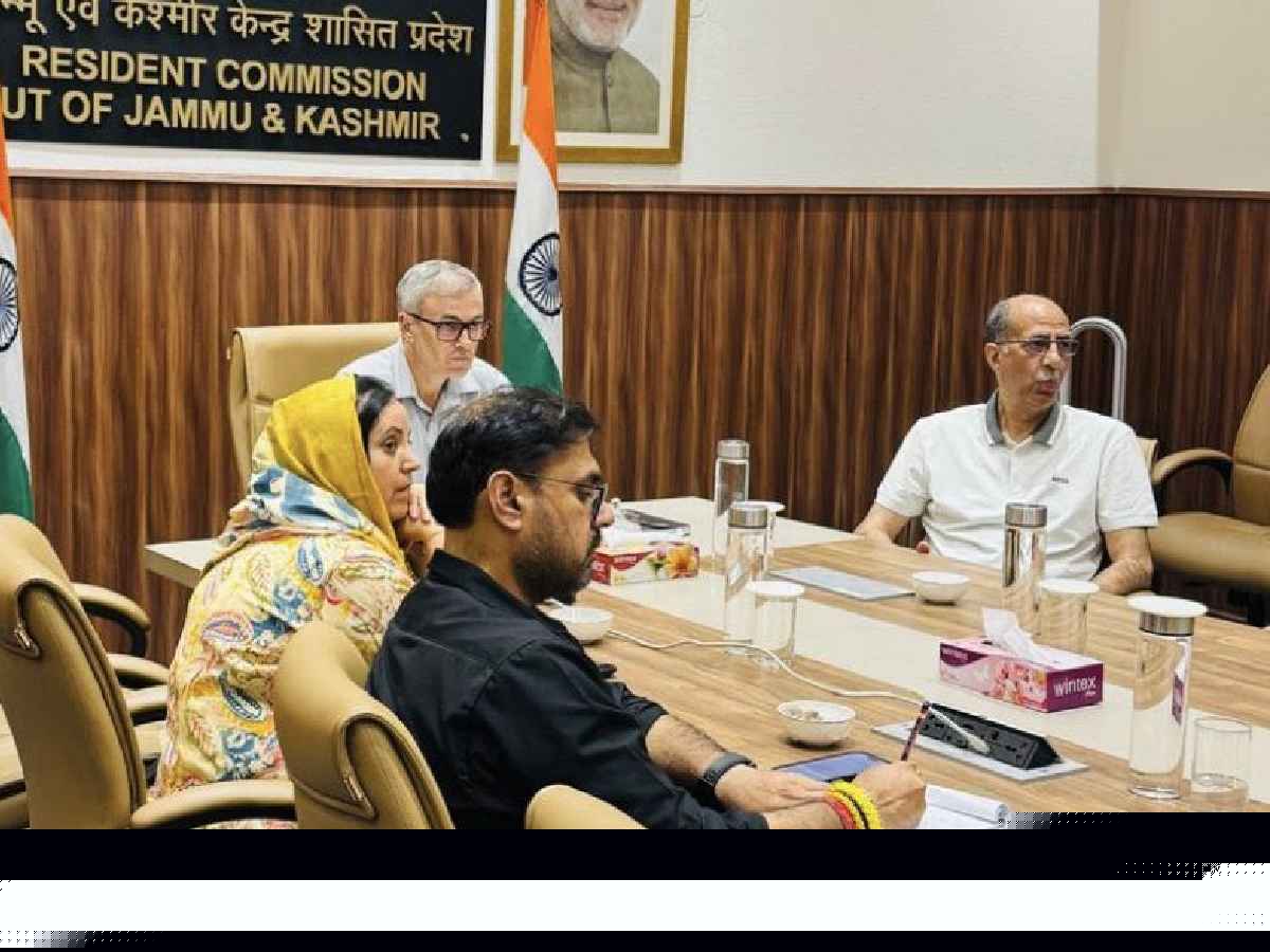 CM Omar Reviews Flood Restoration, Orders Faster Relief, Six-Hourly Situation Reports