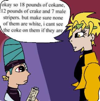 JoJo's Bizarre Adventure - Did Vanilla Ice start as a stripper and got promoted? | /r/ShitPostCrusaders/
