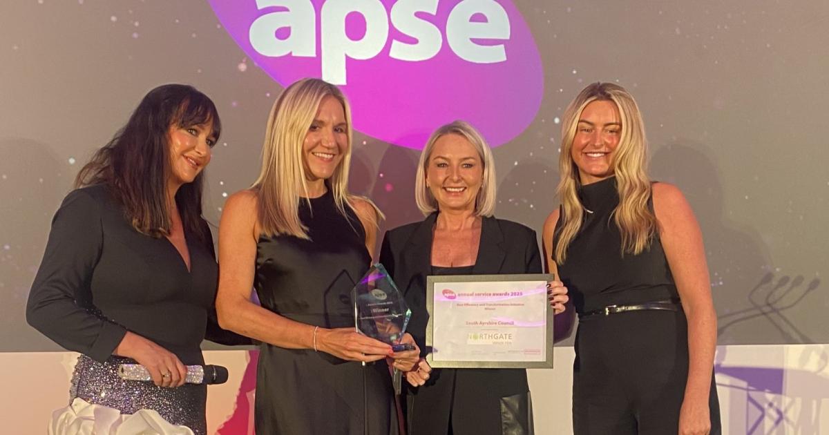 South Ayrshire project recognised with national award