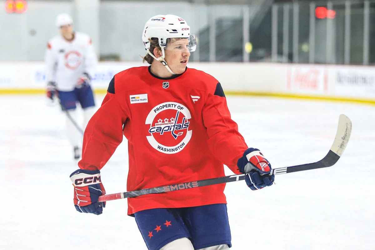 Andrew Cristall now has four goals in seven career NHL preseason games as he again fights to make Capitals roster out of training camp