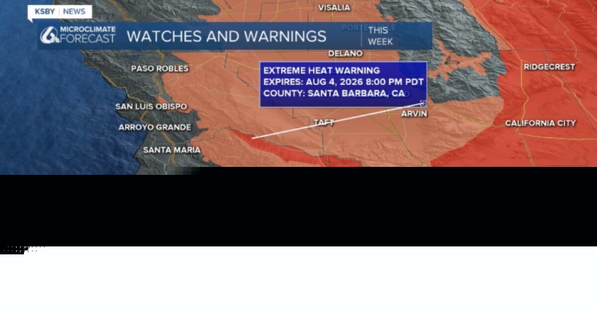 Dense fog returns to coast while interior heat persists through the week