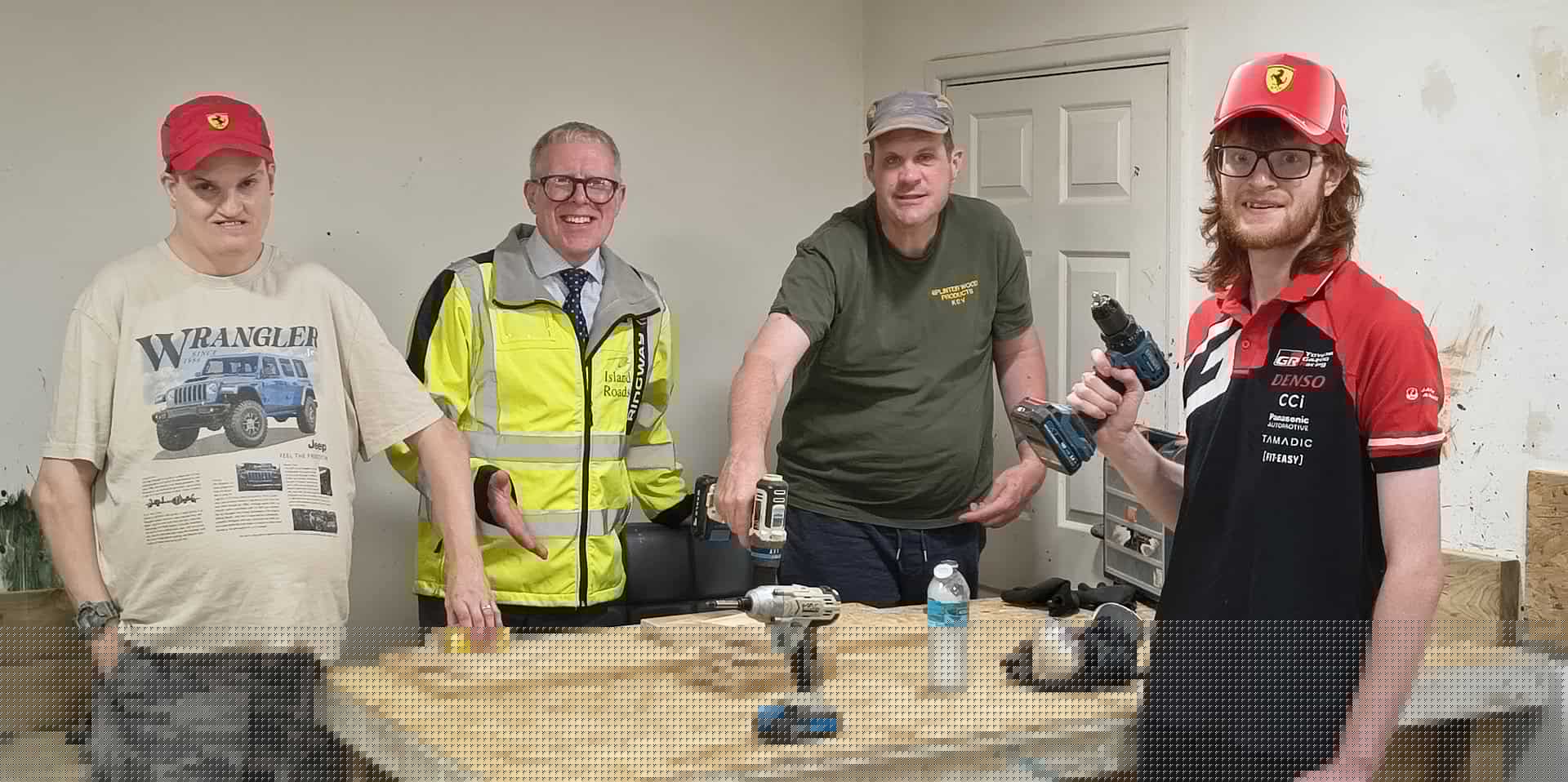 Foundation chairman visits Care In The Garden to see grants in action