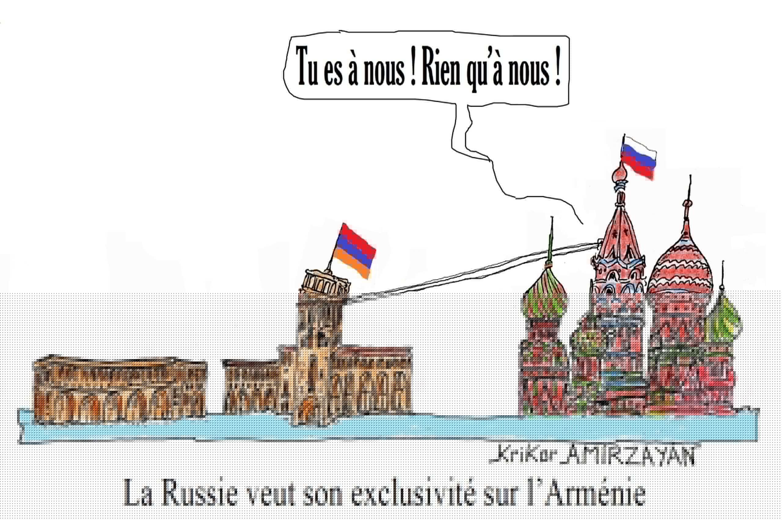 Nikol Pachinian : La Russie souhaite des relations exclusives avec l’Arménie…l’Arménie a décidé d’explorer d’autres options